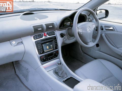 MERCEDES BENZ Поколение
 C klasse Sport Coupe (203) C 200 CDI (122 Hp) Технические характеристики
