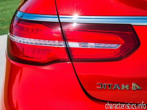 MERCEDES BENZ 世代
 GLE Coupe 350d 3.0 (249hp) 4WD 技術仕様
