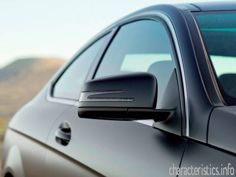 MERCEDES BENZ Покоління
 C klasse Coupe (204) C 180 BlueEFFICIENCY (154 Hp) Технічні характеристики
