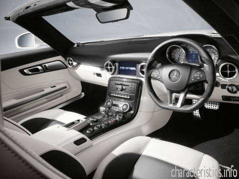 MERCEDES BENZ Generation
 SLS AMG Roadster GT 6.2 AT (591hp) Τεχνικά χαρακτηριστικά
