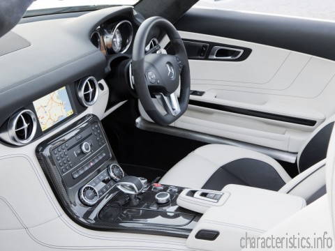 MERCEDES BENZ Génération
 SLS AMG Roadster GT 6.2 AT (591hp) Spécifications techniques
